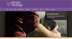 Desktop Screenshot of ministrystrategy.net